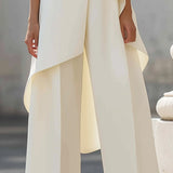 Elena | Conjunto de ceremonia con pantalón de pierna ancha