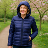 Teresa | Chamarra de primavera, azul marino