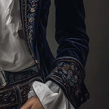 Irma | Chaqueta larga con bordado ornamental