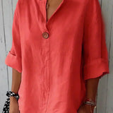 Kamila | Blusa Holgada con Escote en V