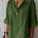 Kamila | Blusa Holgada con Escote en V