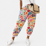 Adriana | Pantalón cómodo con estampado multicolor