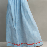 Leticia | Vestido largo fluido con tirantes