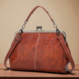 Bolso vintage con cierre de clic