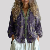 Irra | Blusa Vintage con Estampado