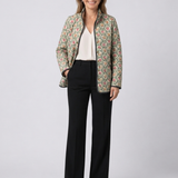 Chamarra Acolchada Tapiz Floral Gabriela