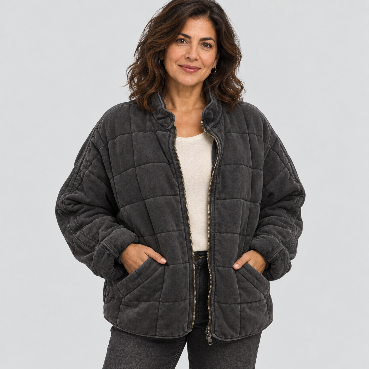 Elena | Abrigo oversize con forro