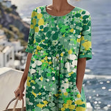 Flora | Suave vestido midi floral