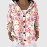 Paola | Chaqueta de punto con capucha