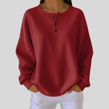 Lucía | Jersey de punto con cuello henley