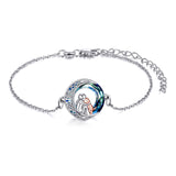 Yaretzi | Pulsera ajustable con encanto de perro