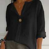 Kamila | Blusa Holgada con Escote en V