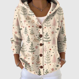 Ileana | Chaqueta de punto con capucha