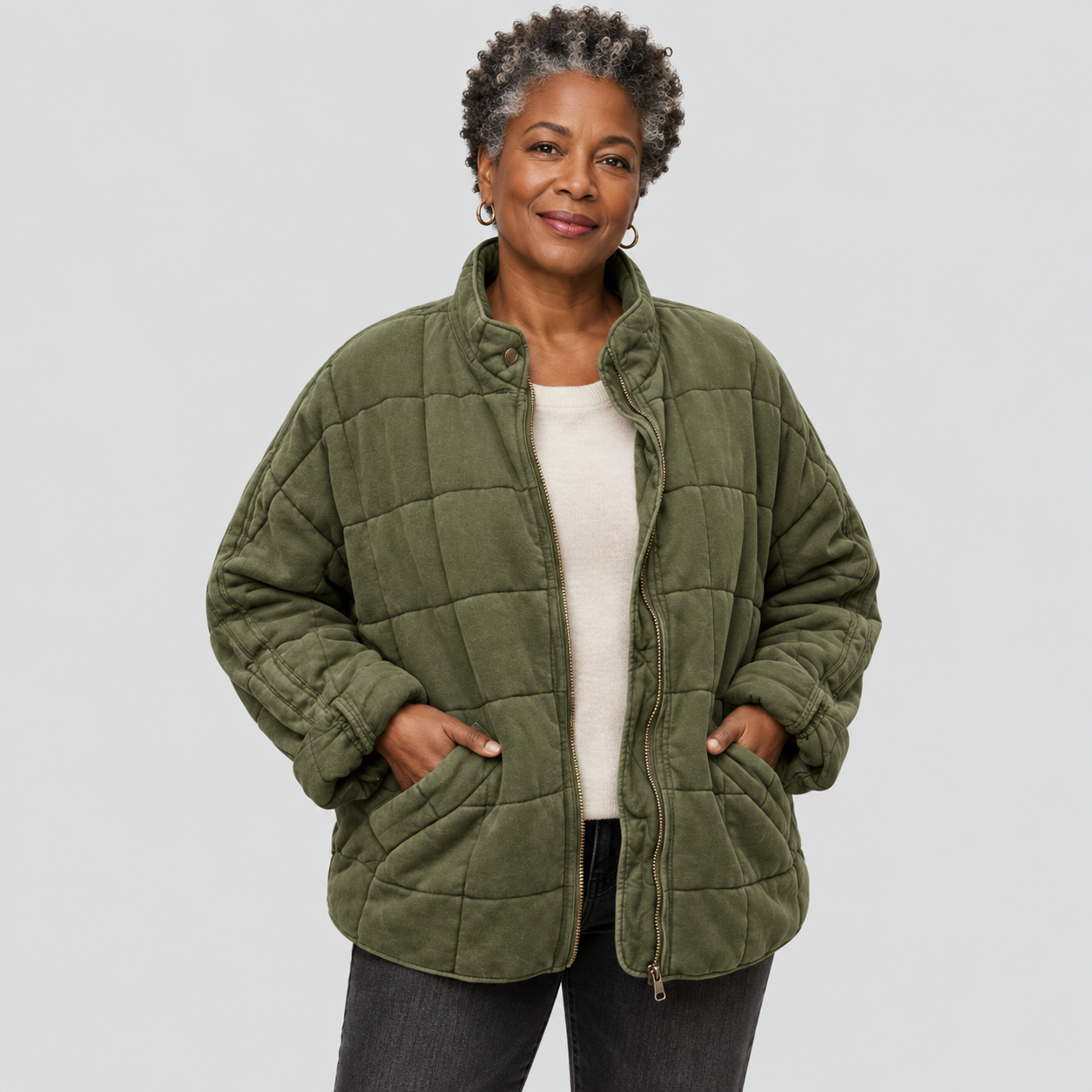 Elena | Abrigo oversize con forro