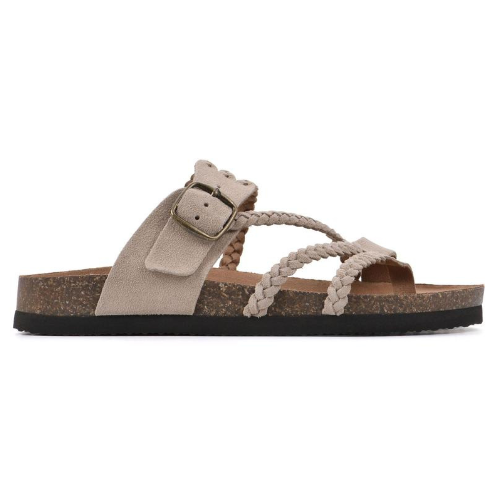 Aurora™ - Sandalias Trenzadas Anatómicas de Corcho