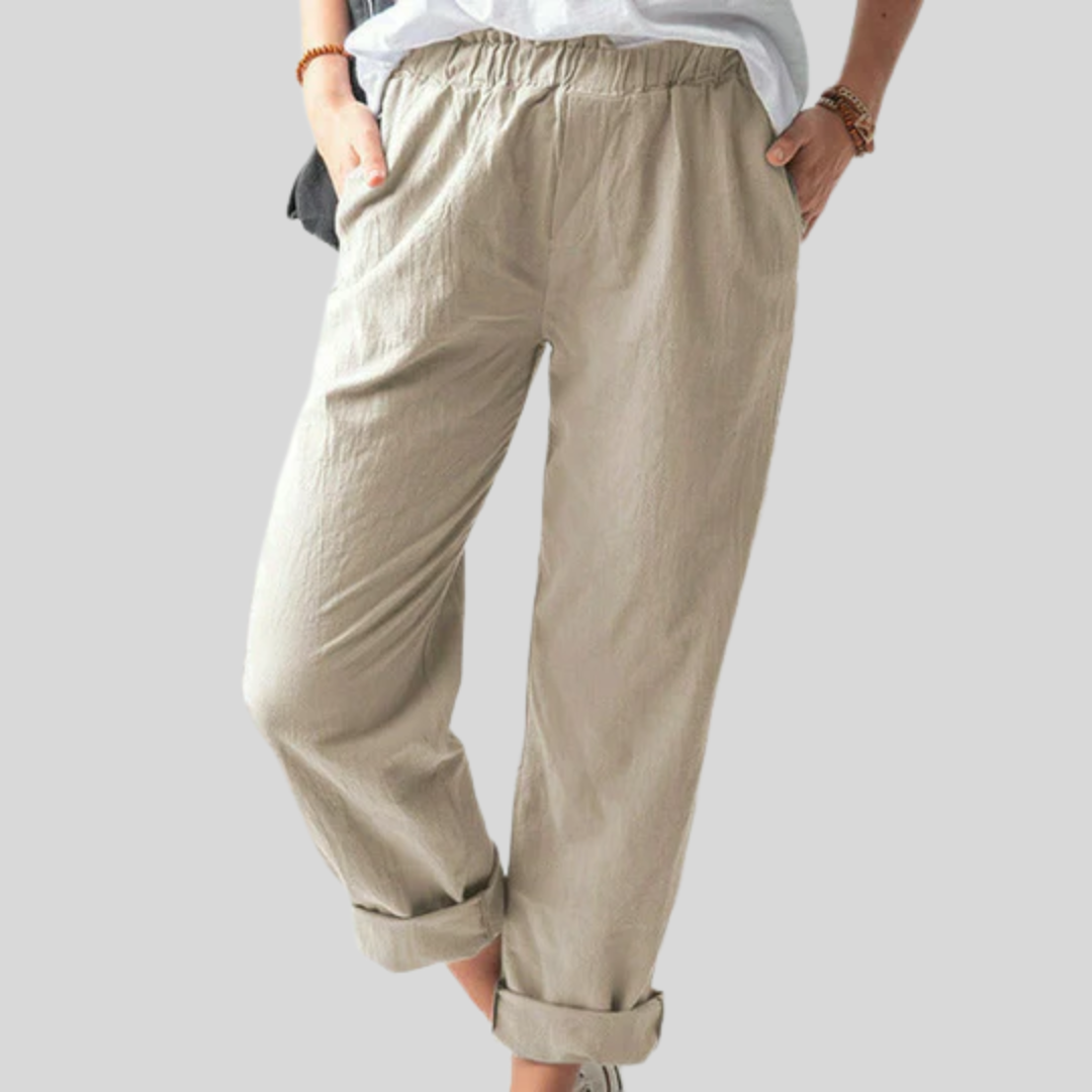 Andrea | Pantalón de estructura suave