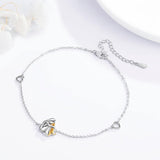 Jazmín | Pulsera ajustable con charm de perro