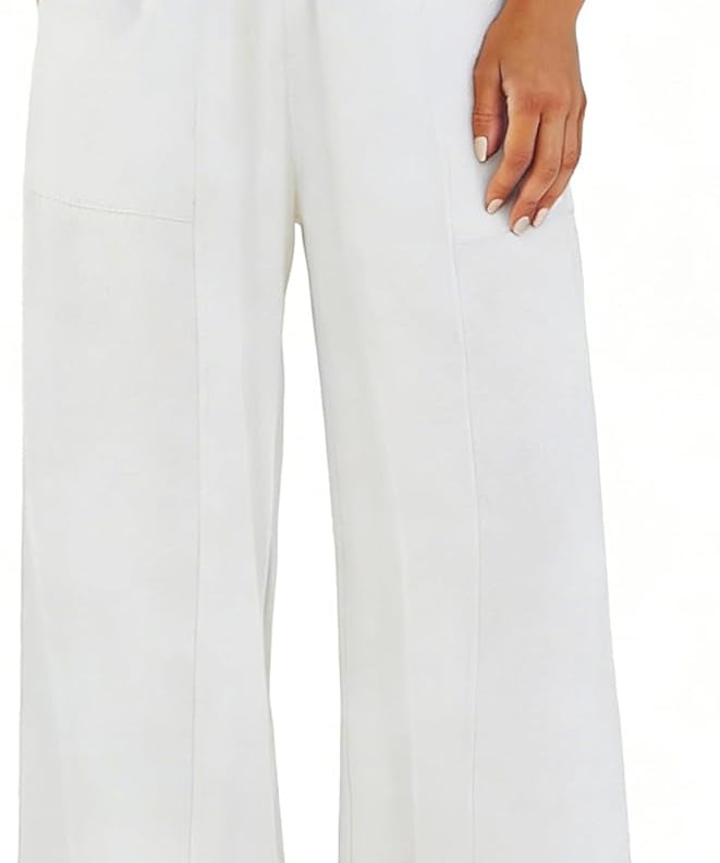 Alejandra | Pantalón palazzo de lino