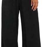Alejandra | Pantalón palazzo de lino