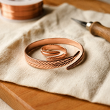 Jimena | Pulsera de cobre forjado con magnete