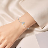 Jazmín | Pulsera ajustable con charm de perro