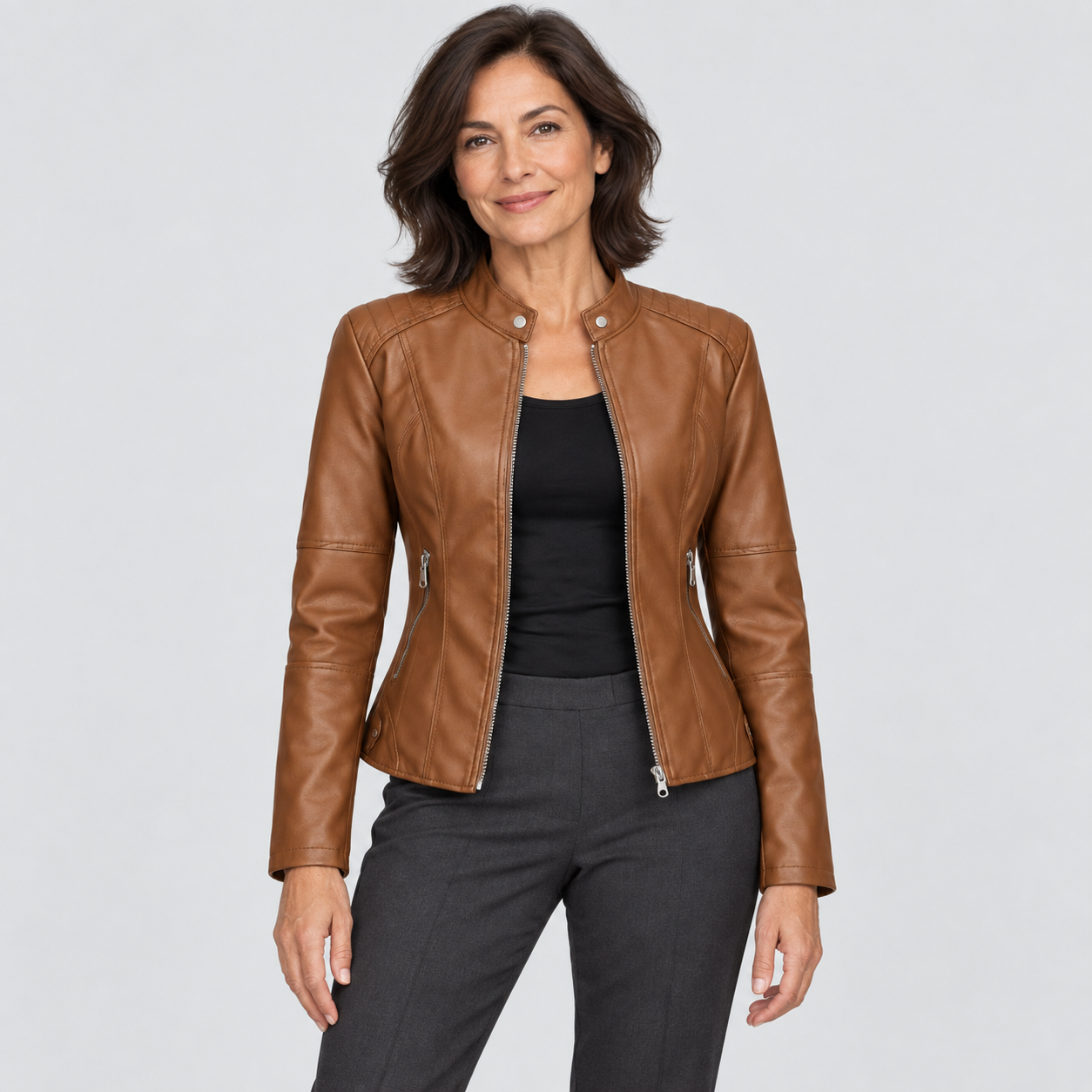 Mariana | Chamarra de cuero