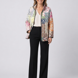 Chamarra Acolchada Patchwork Bohemio Adriana