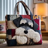 Mercedes | Bolso acolchado con schnauzer