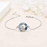 Yaretzi | Pulsera ajustable con encanto de perro