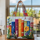 Rubí | Bolso acolchado con biblioteca floral