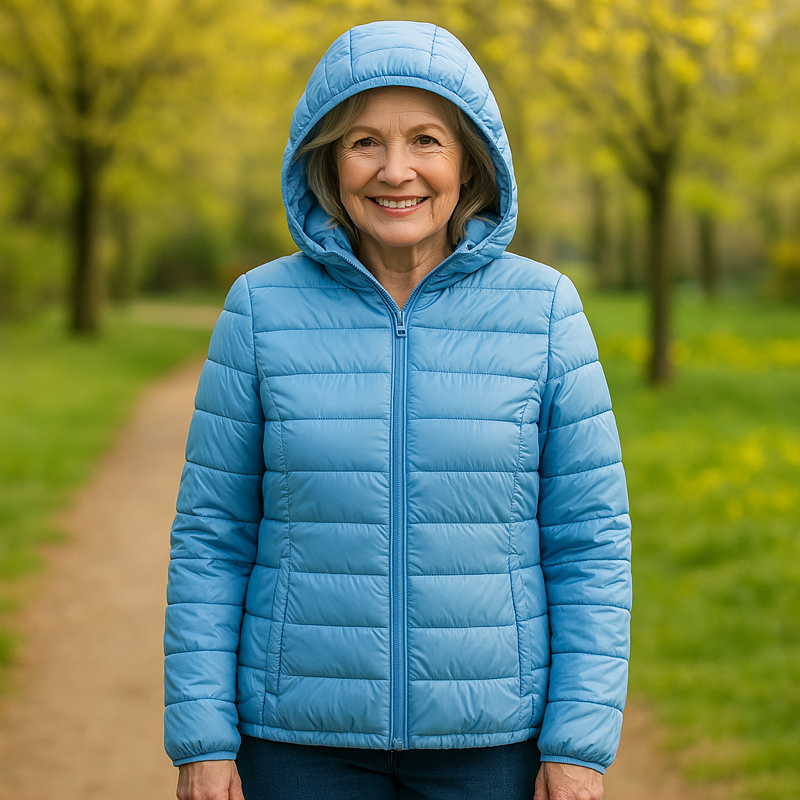 Aamu | Chaqueta de primavera, azul claro