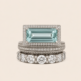 Alla | Anillo Vintage Turquesa