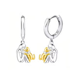 Cristina | Collar de gato y plata con pendientes