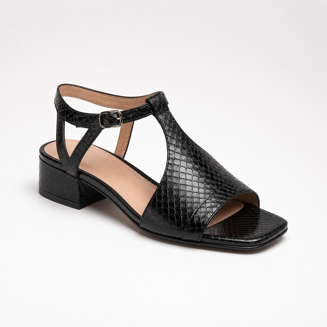 Serena | Sandalias de tacón ancho