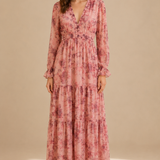 Seela | Vestido de flores romántico