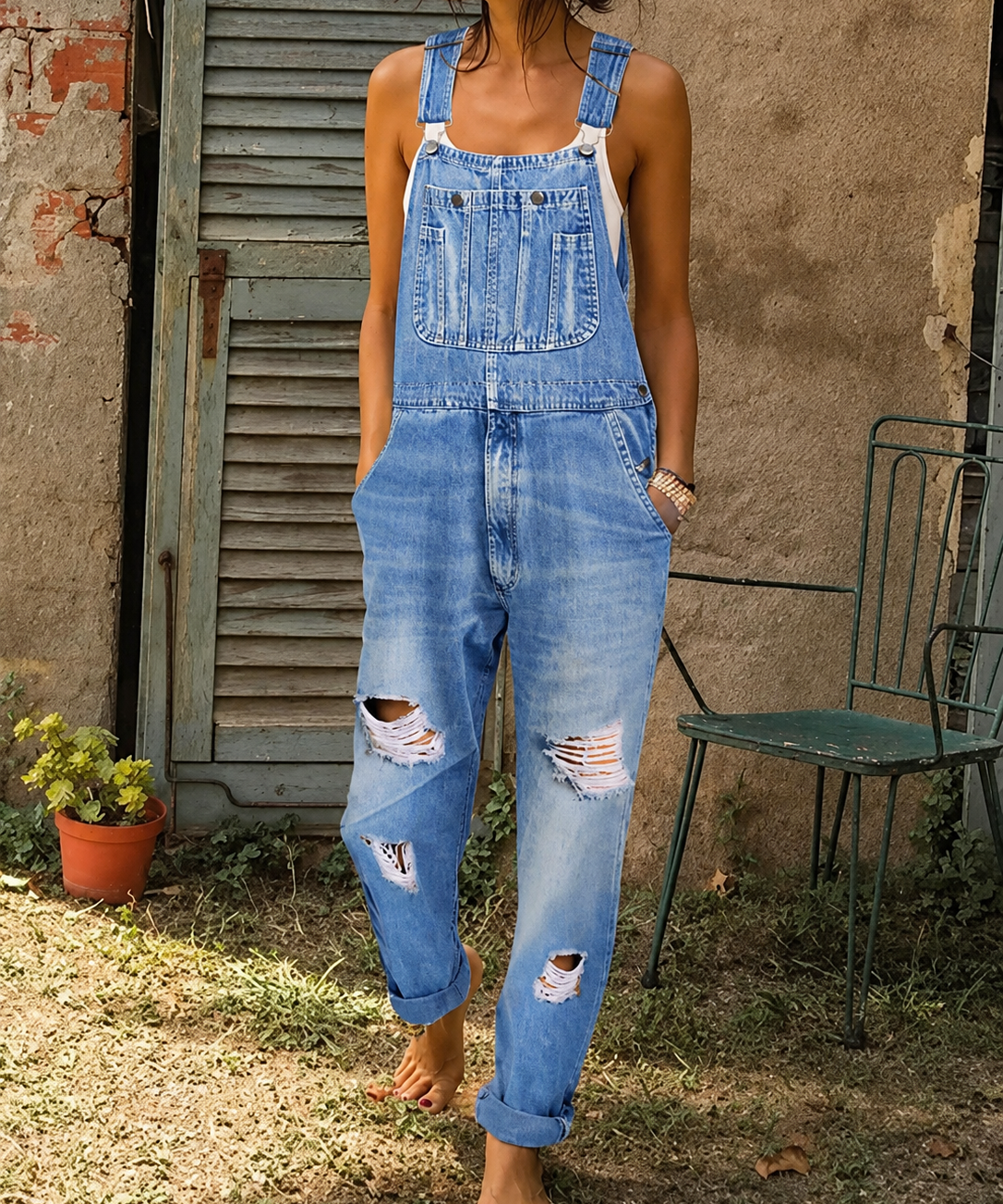 Sara | Mono casual de mezclilla