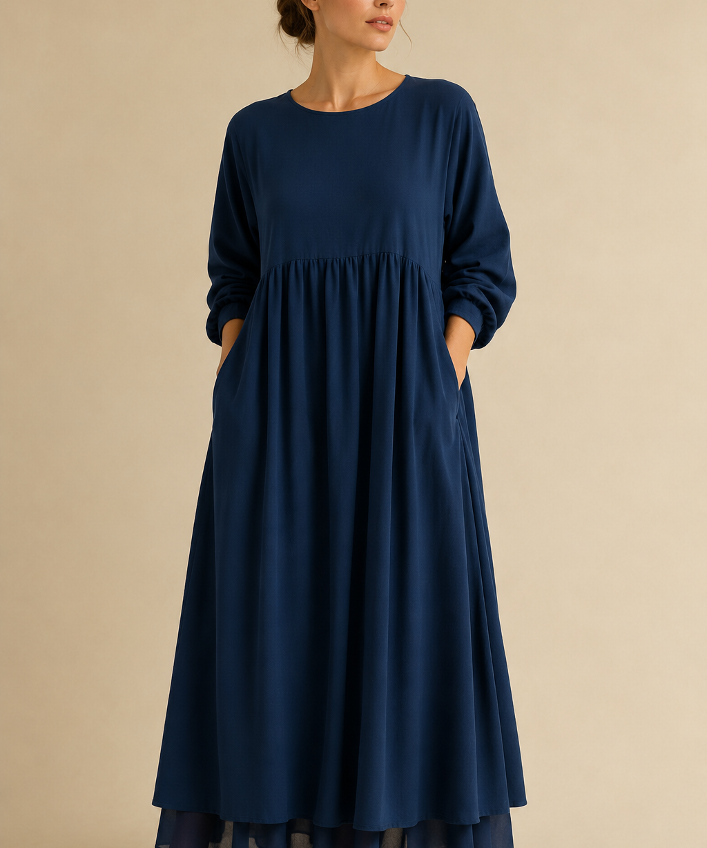 Loralya | Vestido maxi relajado y elegante