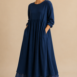Loralya | Vestido maxi relajado y elegante