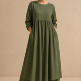 Loralya | Vestido maxi relajado y elegante