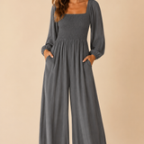 Selma | Mono elegante de pierna ancha