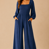Selma | Mono elegante de pierna ancha