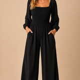 Selma | Mono elegante de pierna ancha