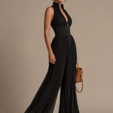 Lucía | Mono de chiffon plisado