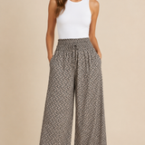 Pantalones de pierna ancha para mujeres