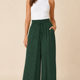 Pantalones de pierna ancha para mujeres