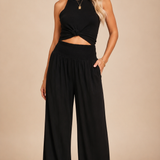Pantalones Remi de pierna ancha