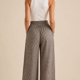 Pantalones de pierna ancha para mujeres