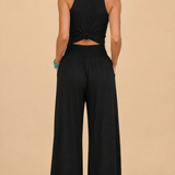 Pantalones Remi de pierna ancha