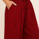 Pantalones de pierna ancha para mujeres
