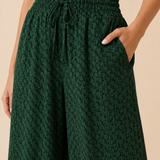Pantalones de pierna ancha para mujeres